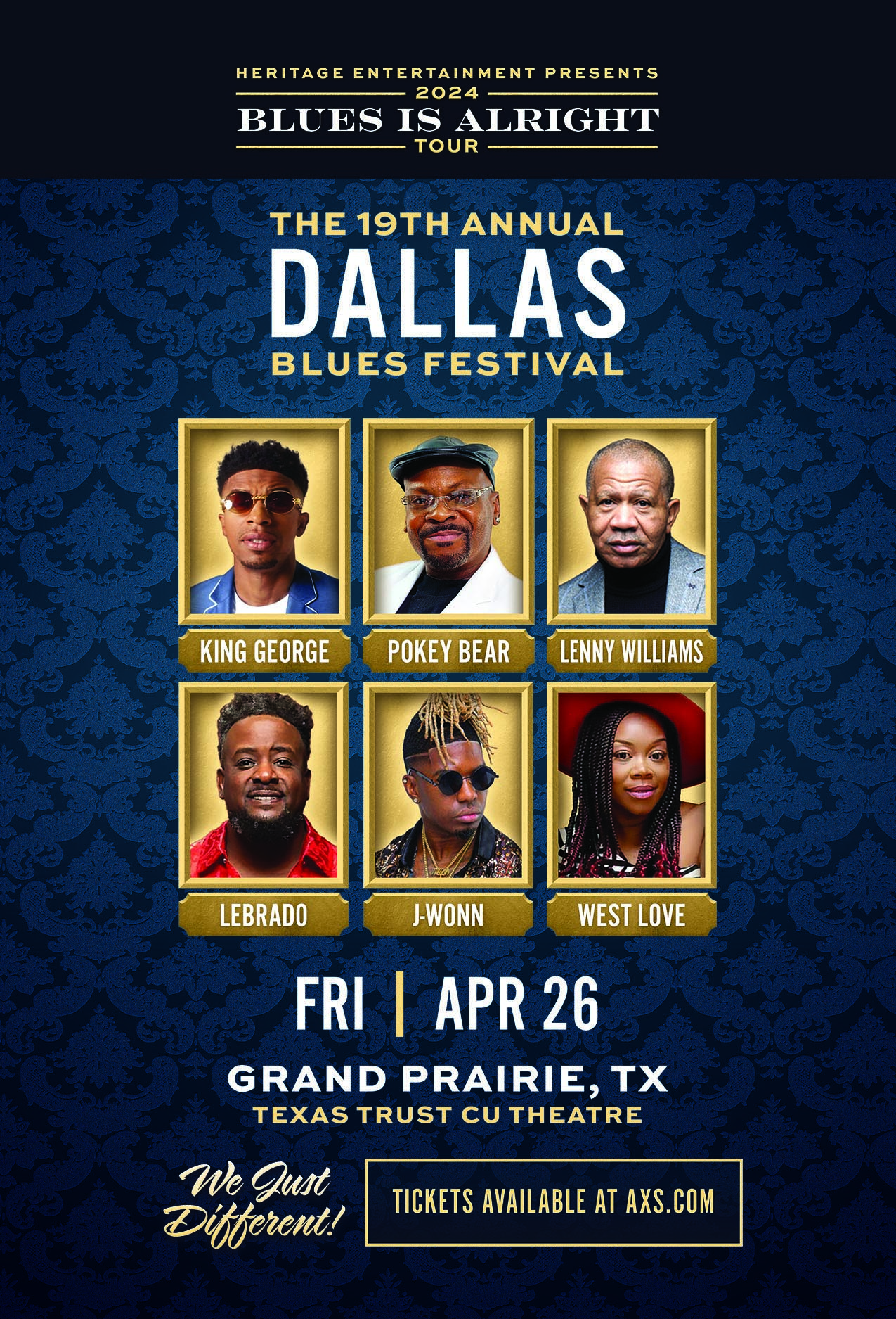 "Blues Is Alright Tour" in Dallas, TX