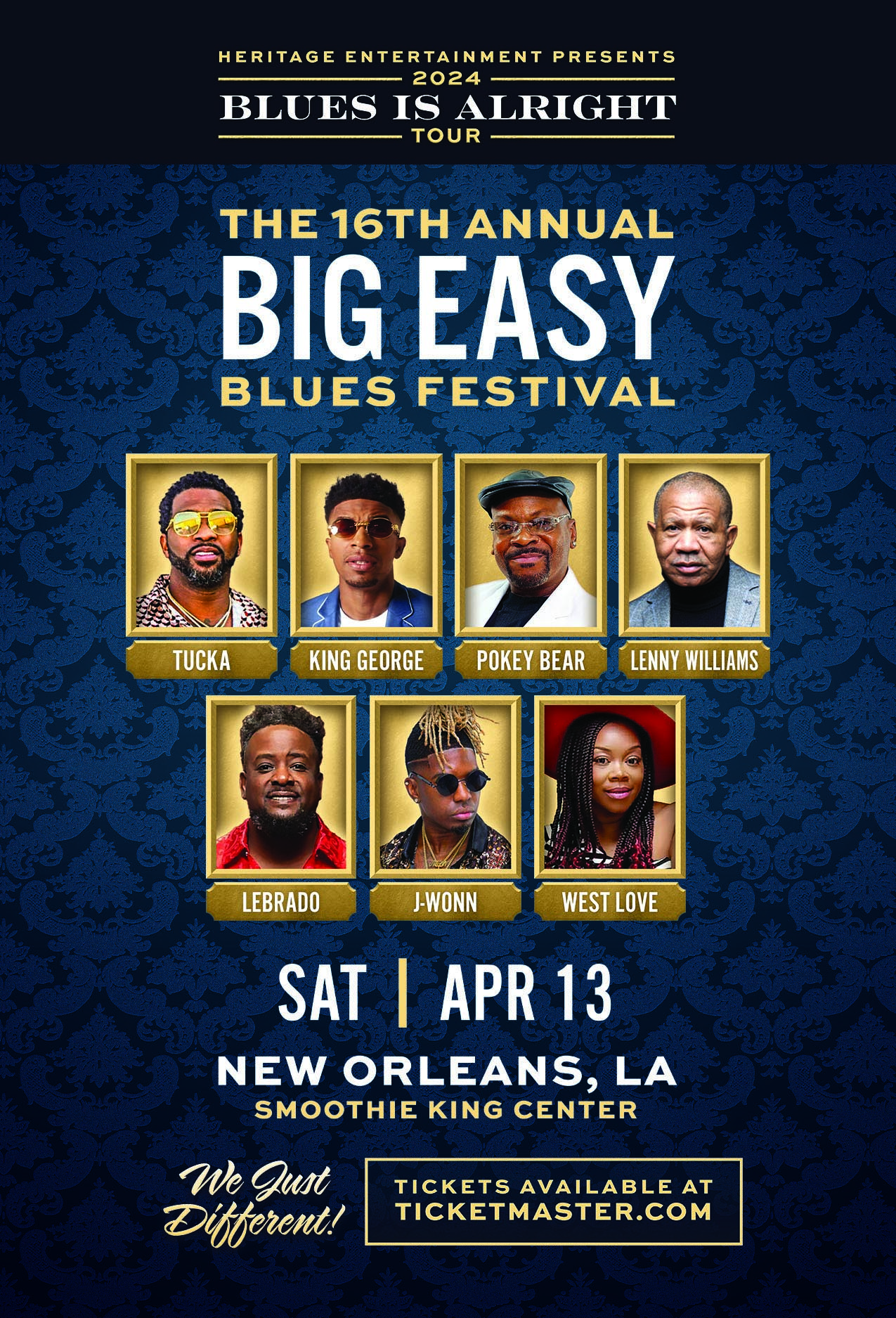 "Blues Is Alright Tour" in New Orleans, LA