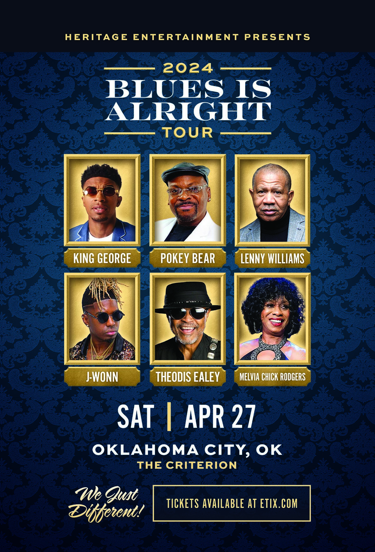 "Blues Is Alright Tour" in Oklahoma City, OK